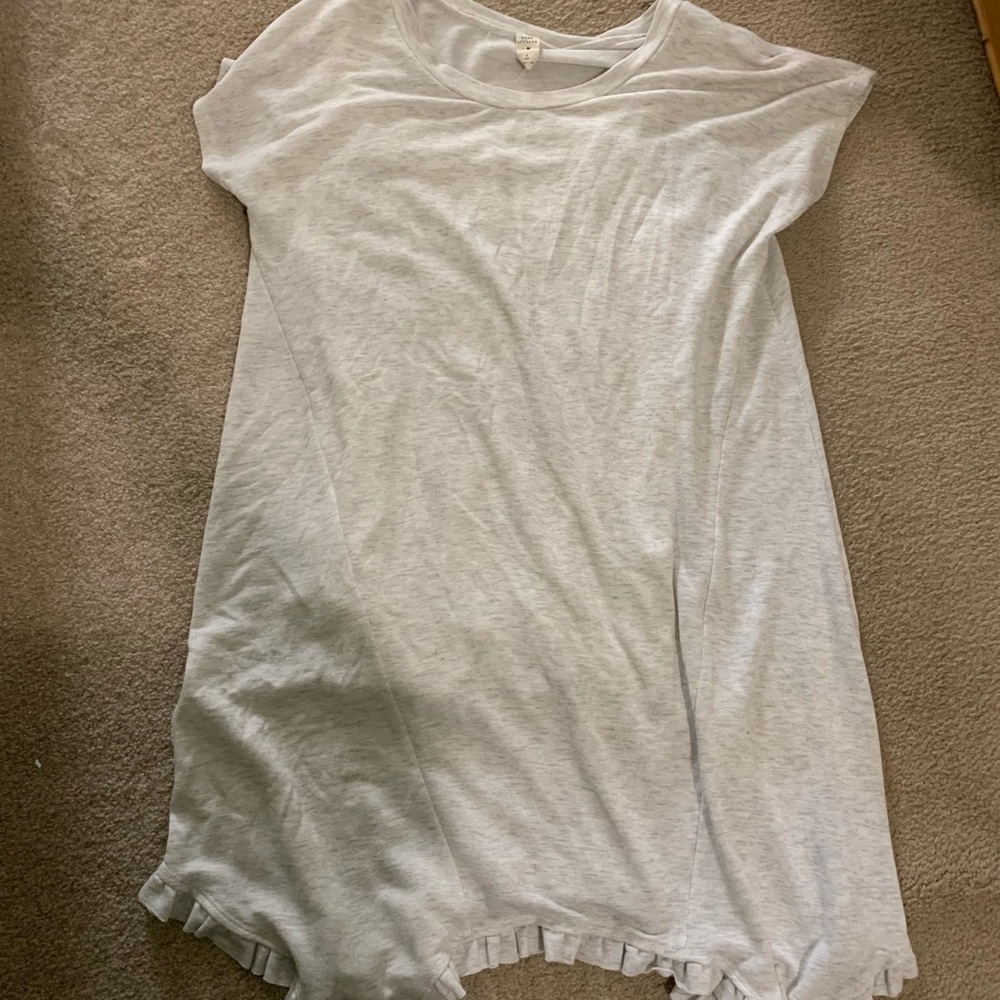 Light grey t shirt dress